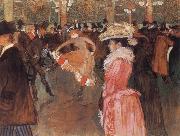 Henri De Toulouse-Lautrec The Dance oil